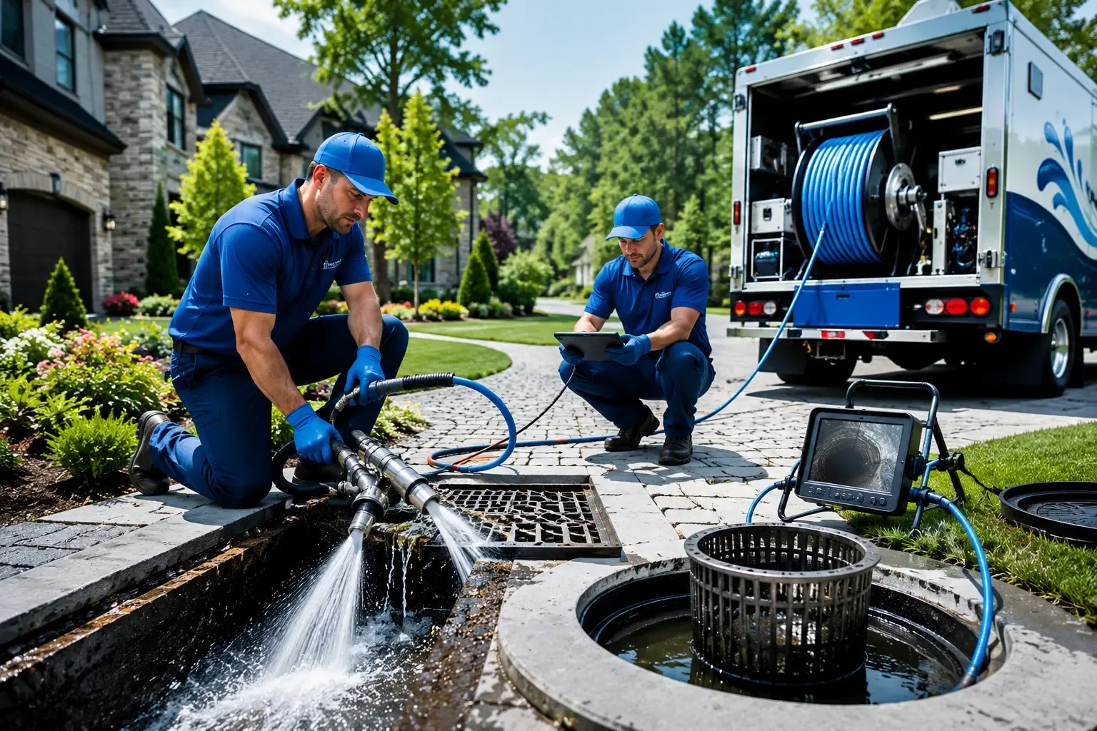 Local outdoor drain cleaning professionals in Prichard, AL